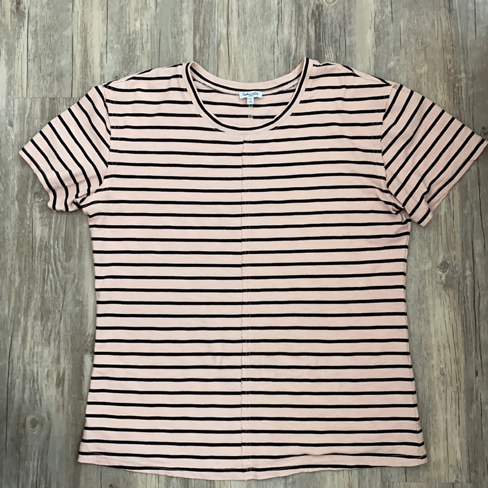 Splendid Maternity Striped T Shirt Top